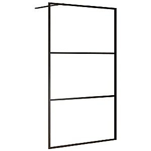 Душевое ограждение Riho Grid 140 G004028121 стекло прозрачное/профиль черный купить в интернет-магазине Sanbest