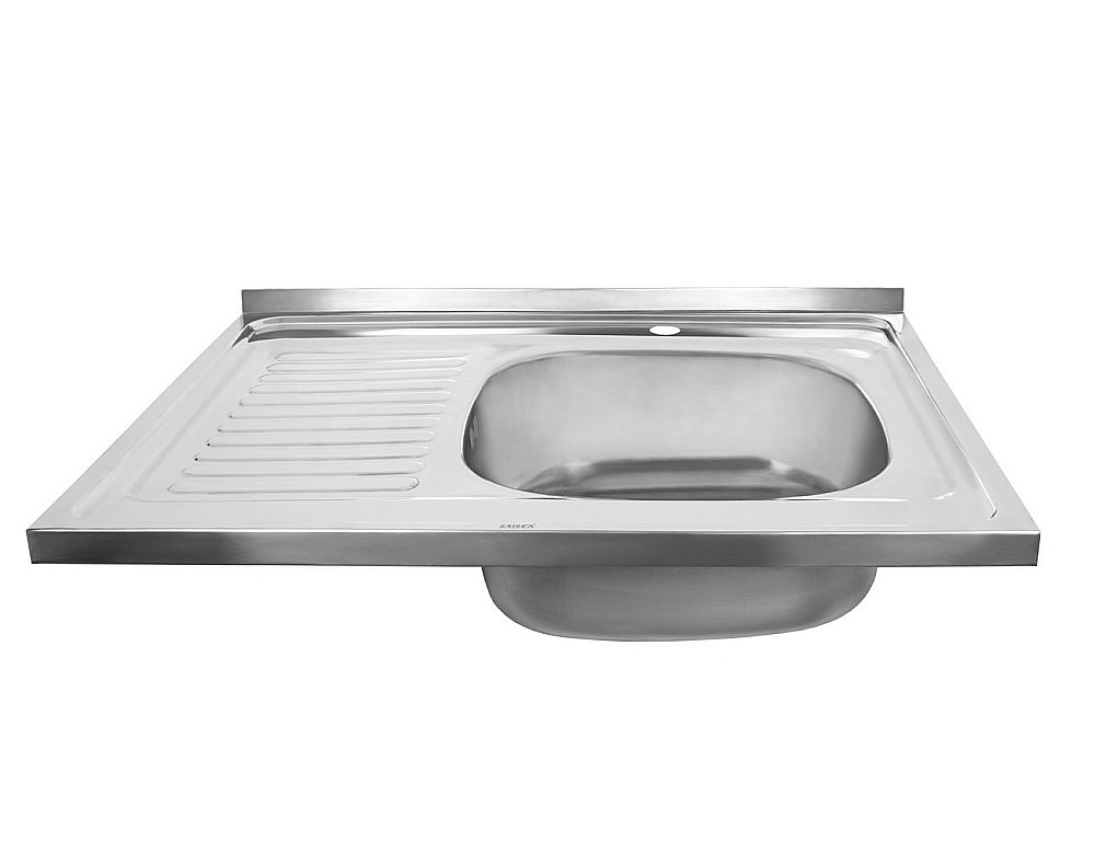 Мойка кухонная Kaiser KSS-8060 хром купить в интернет-магазине сантехники Sanbest