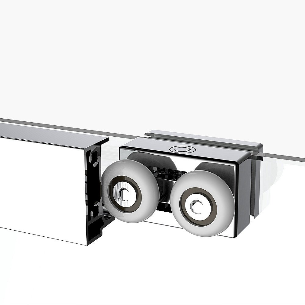 Душевой уголок Black&White Stellar Wind SX 7151400+720100S 150х100 стекло прозрачное/профиль хром купить в интернет-магазине Sanbest