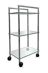 Тележка со стеклянными полками Bemeta Hotel 104832012 купить в интернет-магазине сантехники Sanbest
