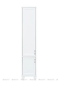 Шкаф-пенал Aquanet Валенса NEW 40 белый для ванной в интернет-магазине сантехники Sanbest