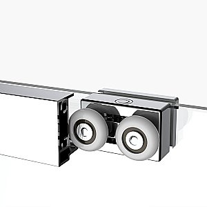 Душевой уголок Black&White Stellar Wind SX 7151400+720100S 150х100 стекло прозрачное/профиль хром купить в интернет-магазине Sanbest