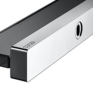 Держатель для туалетной бумаги KEUCO EDITION 90 SQUARE 19173018000 хром/дымчатое стекло купить в интернет-магазине сантехники Sanbest