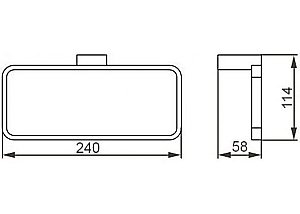 Полотенцедержатель Aquanet 5680MB купить в интернет-магазине сантехники Sanbest