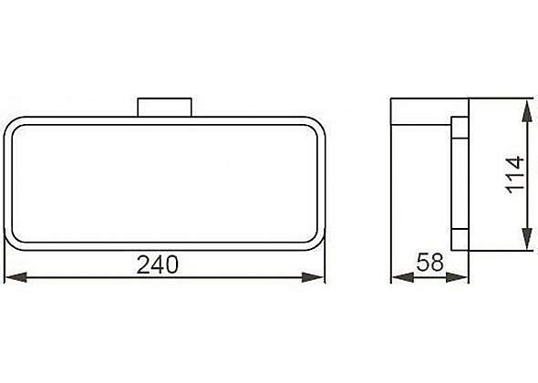 Полотенцедержатель Aquanet 5680MB купить в интернет-магазине сантехники Sanbest