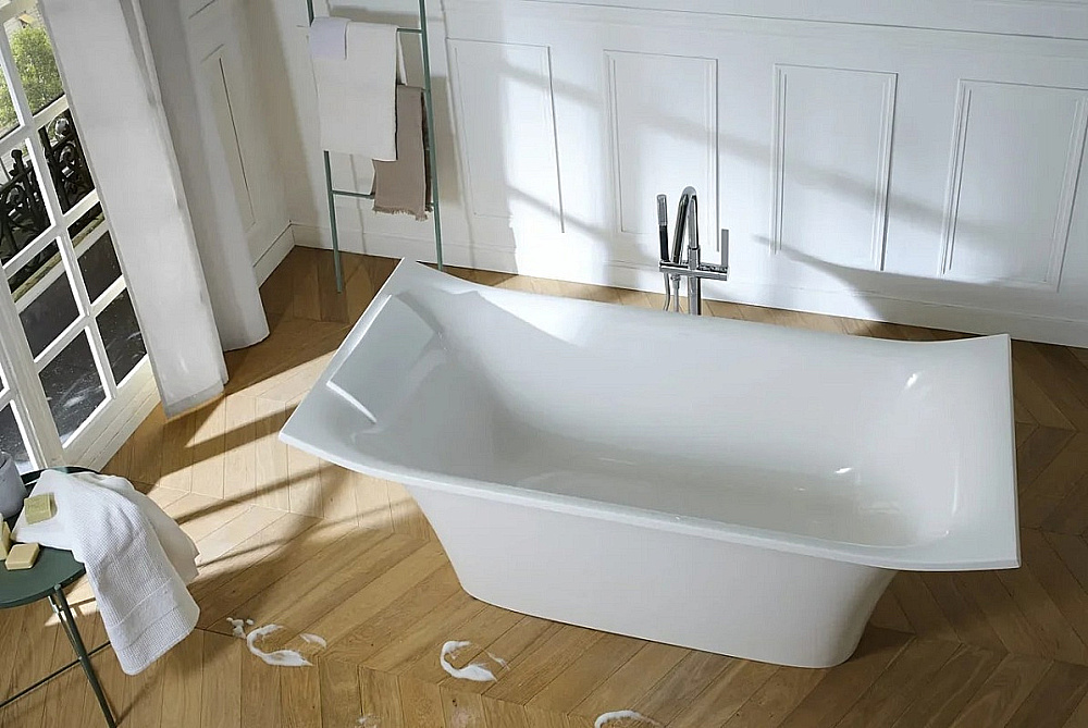 Ванна Jacob Delafon Grand Boulevard E6D156-0 180х80 белая купить в интернет-магазине Sanbest