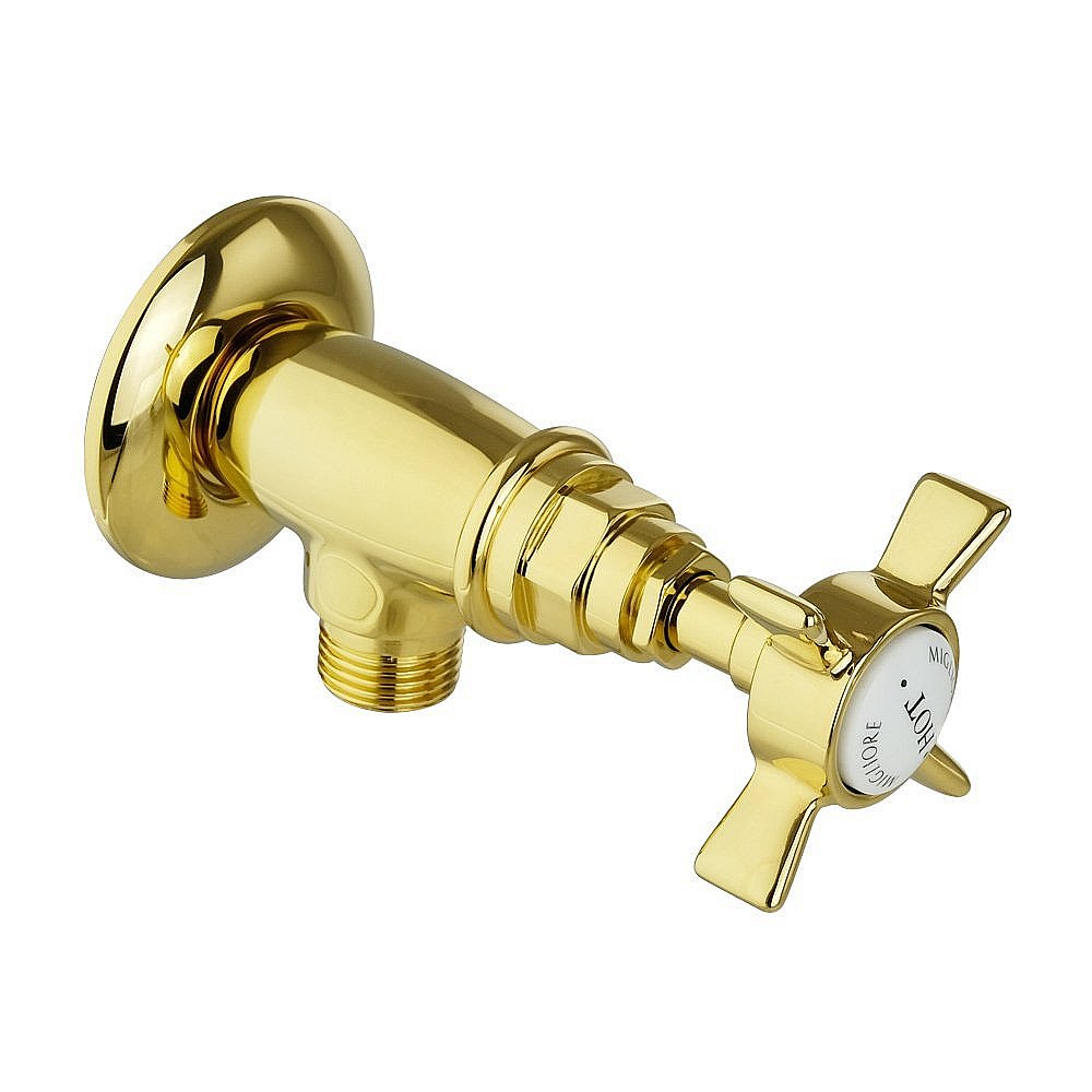 Кран запорный Migliore Princeton ML.PRN-858 Золото купить в интернет-магазине сантехники Sanbest