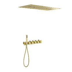 Душевая система Timo Petruma SX-5329/17SM золото матовое купить в интернет-магазине сантехники Sanbest