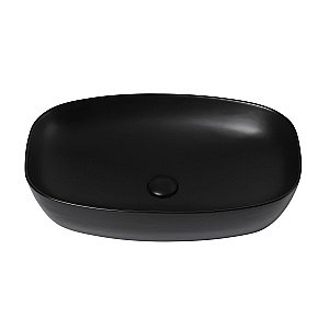 Раковина накладная ABBER Rechteck AC2206MB черная матовая купить в интернет-магазине Sanbest