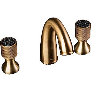 Смеситель для раковины Boheme Royal Cristal 317-Royal/CRST black бронза/Preciosa купить в интернет-магазине сантехники Sanbest