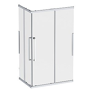 Душевой уголок AM.PM Func Square Slide W84G-403-12090-MТ 120х90 стекло прозрачное/профиль матовый хром купить в интернет-магазине Sanbest