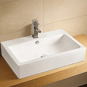 Раковина накладная WeltWasser WW ELBACH 2003 70 белая купить в интернет-магазине Sanbest