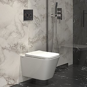 Кнопка для инсталляции BERGES NOVUM 040063 O3 хром глянец купить в интернет-магазине сантехники Sanbest