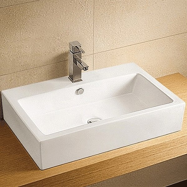 Раковина накладная WeltWasser WW ELBACH 2003 70 белая купить в интернет-магазине Sanbest