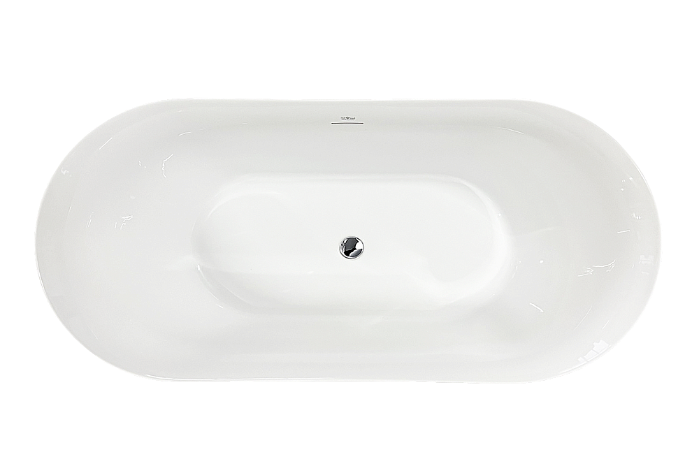 Акриловая ванна Royal Bath PAFOS RB611700CH 150х73 белый купить в интернет-магазине Sanbest