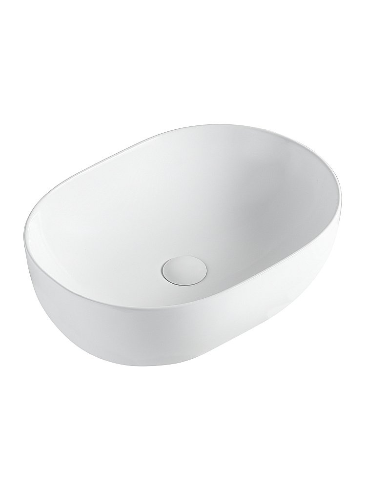 Раковина накладная Orange 48 B05-480W белая купить в интернет-магазине Sanbest