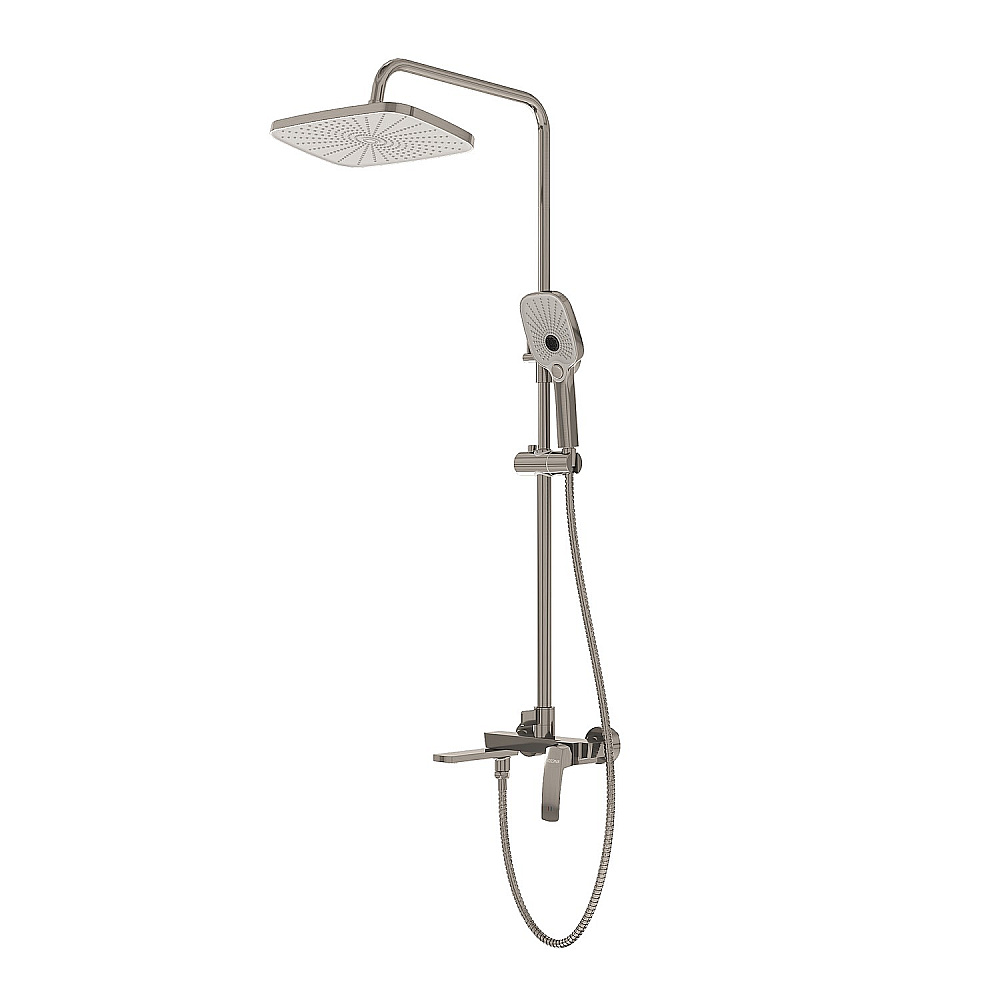 Душевая система Grossman Mercury 500.K35.10.120 никель брашированный купить в интернет-магазине сантехники Sanbest