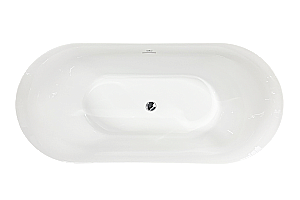 Акриловая ванна Royal Bath PAFOS RB611700CH 150х73 белый купить в интернет-магазине Sanbest