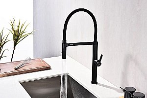 Смеситель для кухни Paulmark Leader Le214101-AN антрацит купить в интернет-магазине сантехники Sanbest