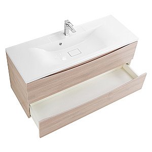 Тумба с раковиной Belbagno MARINO 120 подвесная Rovere Grigio для ванной в интернет-магазине Sanbest