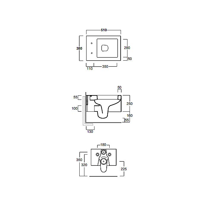 Унитаз подвесной Simas Frozen FZ18 черный купить в интернет-магазине Sanbest