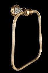 Полотенцедержатель-кольцо Boheme Murano Cristal 10905-CRST-BR купить в интернет-магазине сантехники Sanbest