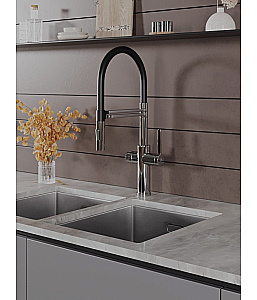 Смеситель для кухни Agger Elegant A3252500 хром глянцевый купить в интернет-магазине сантехники Sanbest