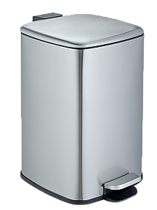 Ведро для мусора WeltWasser WW BERG MT 20L 10000013400 нержавеющая сталь матовая купить в интернет-магазине сантехники Sanbest
