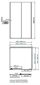 Душевой уголок WasserKRAFT Dill 61S19 100x100 купить в интернет-магазине Sanbest