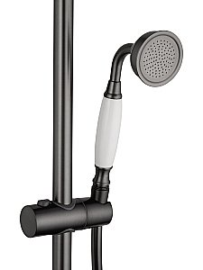 Душевая система с термостатом WONZON & WOGHAND RETRO, Темный графит (WW-B3041-BGG) купить в интернет-магазине сантехники Sanbest