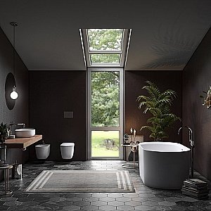 Раковина накладная Kerasan Nolita 60 534330 белая матовая купить в интернет-магазине Sanbest