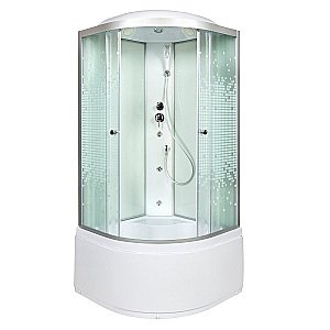 Душевая кабина DTO L 990 90х90 с гидромассажем купить в интернет-магазине Sanbest