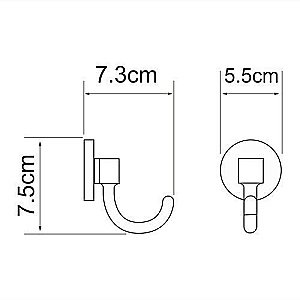 Крючок WasserKRAFT Rhein K-6223 купить в интернет-магазине сантехники Sanbest
