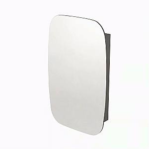 Зеркальный шкаф Акватон Сохо 60 графит купить в интернет-магазине сантехники Sanbest