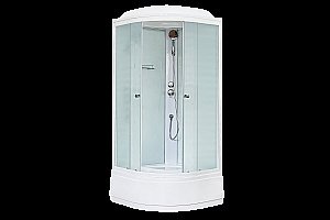 Душевая кабина Royal Bath RB90CK5-WC 90x90 профиль белый/стекло матовое купить в интернет-магазине Sanbest