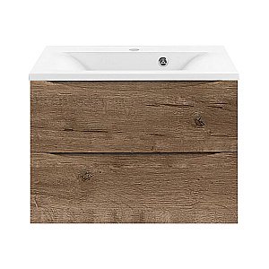 Тумба с раковиной Vincea Mia 650 V.Oak для ванной в интернет-магазине Sanbest