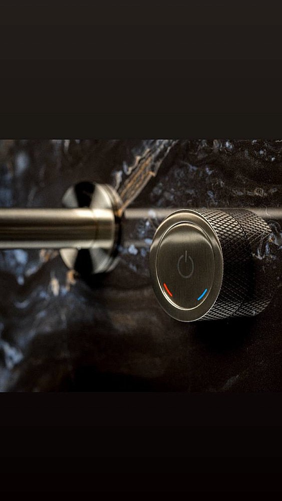 Смеситель для раковины Boheme TECH 158/2-MG матовое золото купить в интернет-магазине сантехники Sanbest