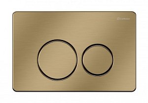 Кнопка для инсталляции Caprigo Dew Steel DS001-vot бронза купить в интернет-магазине сантехники Sanbest