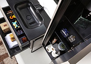 Тумба с раковиной и столешницей Armadi Art Vallessi 120 КАШЕМИР матовый для ванной в интернет-магазине Sanbest