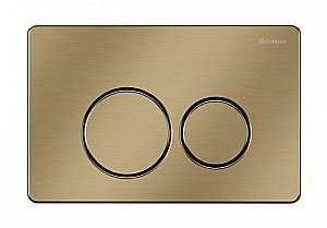 Кнопка для инсталляции  Caprigo  Dew Steel DS001-vot бронза купить в интернет-магазине сантехники Sanbest