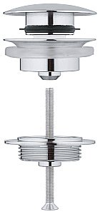 Донный клапан универсальный Grohe 65807000 купить в интернет-магазине сантехники Sanbest