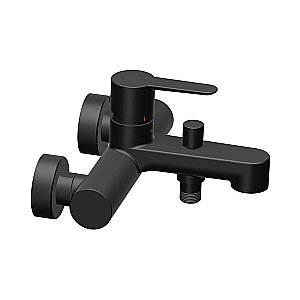 Смеситель для ванны Ravak Puri PU 022.21/150 черный купить в интернет-магазине сантехники Sanbest