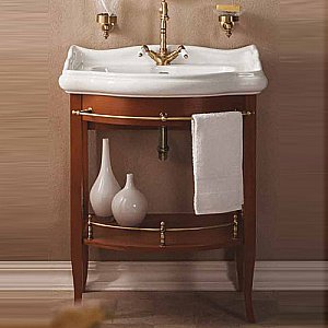 Консоль с раковиной Caprigo TREVI KR-7 70 цвет на выбор для ванной в интернет-магазине сантехники Sanbest