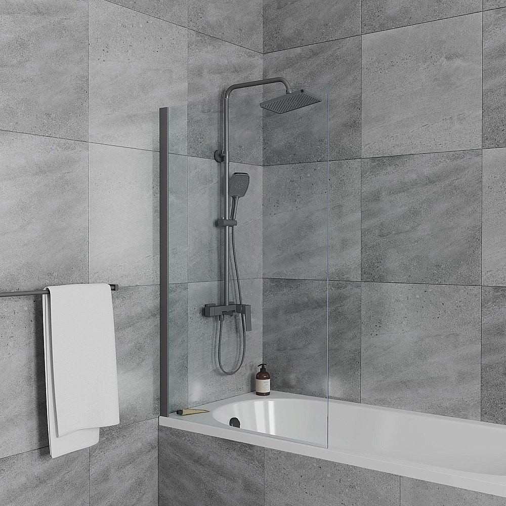 Душевая система Rush Thira TR3635-50Grey графит купить в интернет-магазине сантехники Sanbest