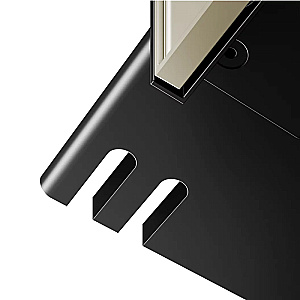 Полочка для душа Keuco Reva 12858370000 Черный матовый купить в интернет-магазине сантехники Sanbest
