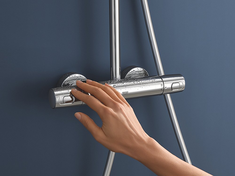 Душевая система Grohe Euphoria System 26075001 хром купить в интернет-магазине сантехники Sanbest