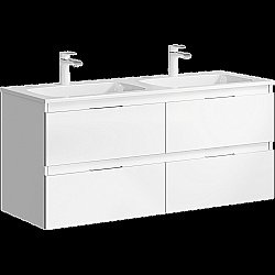 Тумба для раковины Aqwella Accent 120 ACC0112W белая купить в интернет-магазине сантехники Sanbest