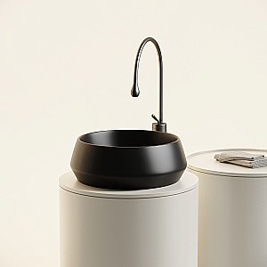 Раковина Ceramica Nova Maya CN12004MB черная матовая купить в интернет-магазине Sanbest