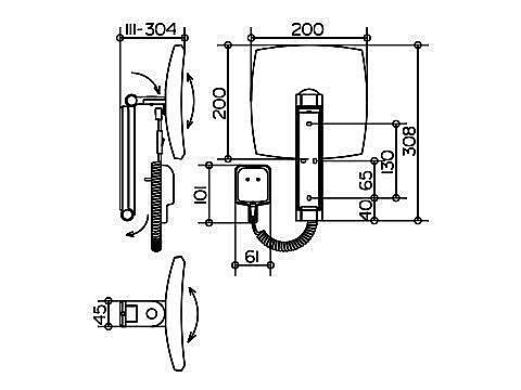 Косметическое зеркало квадратное с подсветкой KEUCO iLook move купить в интернет-магазине сантехники Sanbest