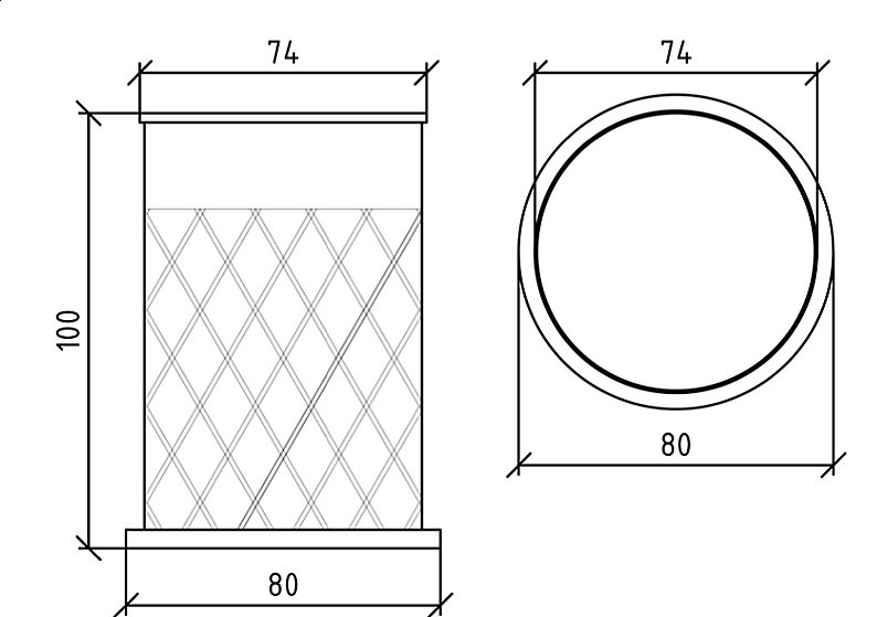 Стакан для зубных щеток Boheme Crystal 10217 купить в интернет-магазине сантехники Sanbest